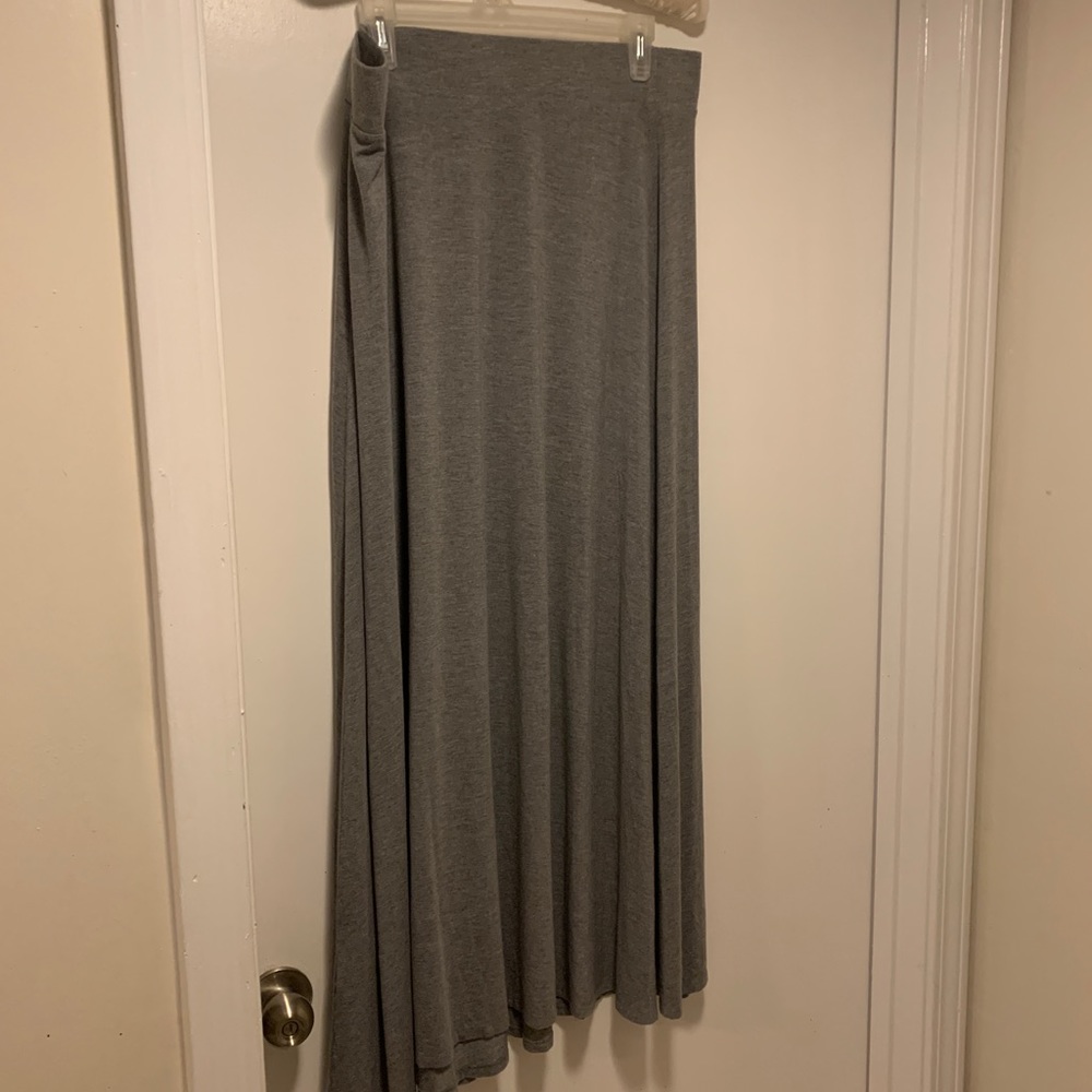 Torrid Grey maxi skirt